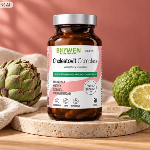 Biowen Cholestovit Complex+ Cholesterol 90 kapsułek Suplement diety