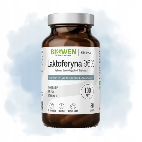 Biowen Laktoferyna 96% 60 kapsułek Suplement diety