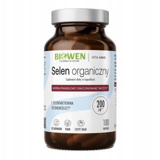 Biowen Selen organiczny 100 kapsułek Suplement Diety
