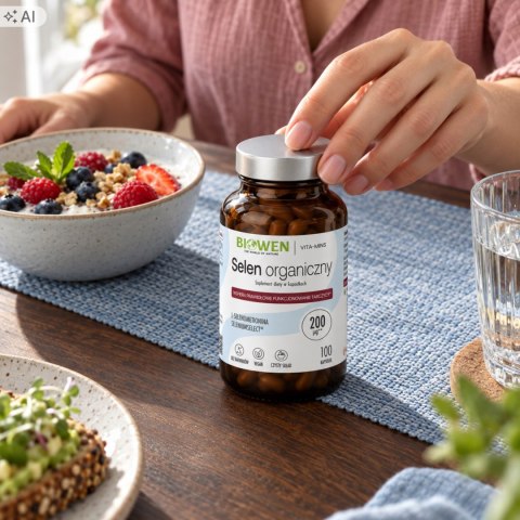 Biowen Selen organiczny 100 kapsułek Suplement Diety