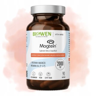 Biowen Treonian magnezu Magtein 90 kapsułek Suplement diety magnez