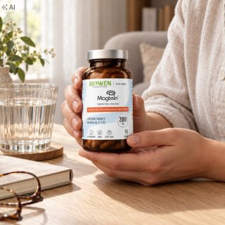 Biowen Treonian magnezu Magtein 90 kapsułek Suplement diety magnez