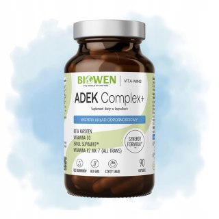 Biowen Witaminy ADEK Complex+ 90 kapsułek Suplement Diety