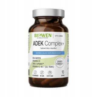 Biowen Witaminy ADEK Complex+ 90 kapsułek Suplement Diety