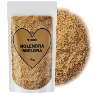 Kolendra mielona 1kg LUBSI mielone ziarno kolendry aromatyczna przyprawa