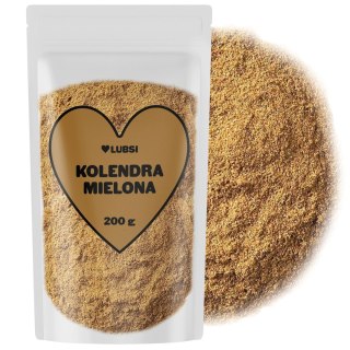 Kolendra mielona 200g LUBSI mielone ziarno kolendry aromatyczna przyprawa