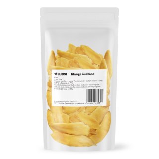 Mango suszone 500g LUBSI grube plastry mięsiste wysoka jakość przekąska