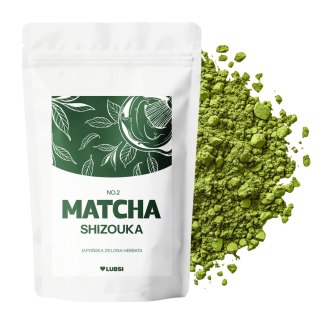 Matcha japońska herbata zielona 100g Lubsi codzienna w proszku Shizouka