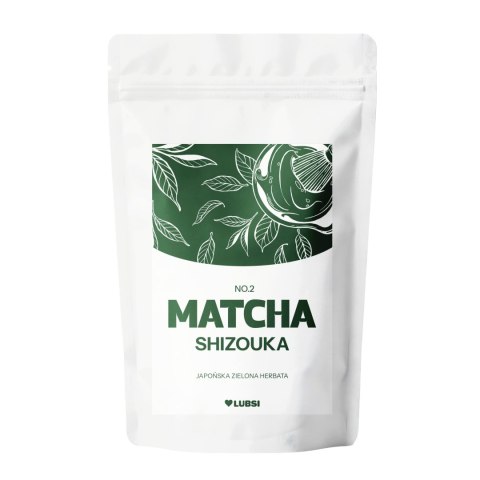 Matcha japońska herbata zielona 100g Lubsi codzienna w proszku Shizouka