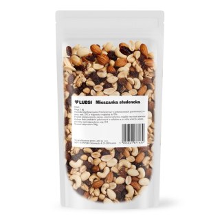 Mieszanka studencka 1kg LUBSI mix orzechy bakalie przekąska wysoka jakość