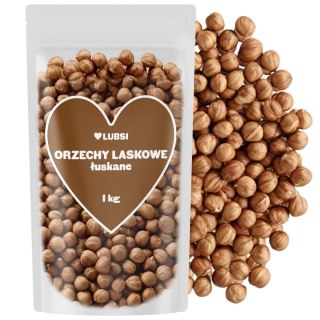 Orzechy laskowe 1kg LUBSI łuskane naturalne duże świeże wysoka jakość