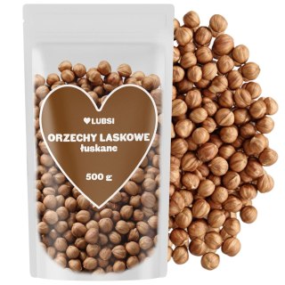 Orzechy laskowe 500g LUBSI łuskane naturalne duże świeże wysoka jakość