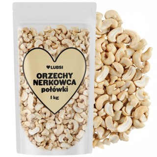 Orzechy nerkowca 1kg LUBSI połówki nerkowce naturalne wysoka jakość