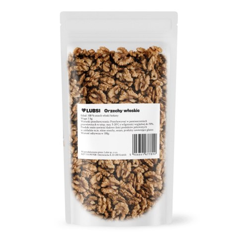 Orzechy włoskie 1kg LUBSI łuskane naturalne wysoka jakość orzech włoski