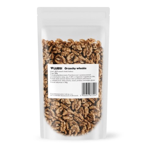 Orzechy włoskie 500g LUBSI łuskane naturalne wysoka jakość orzech włoski