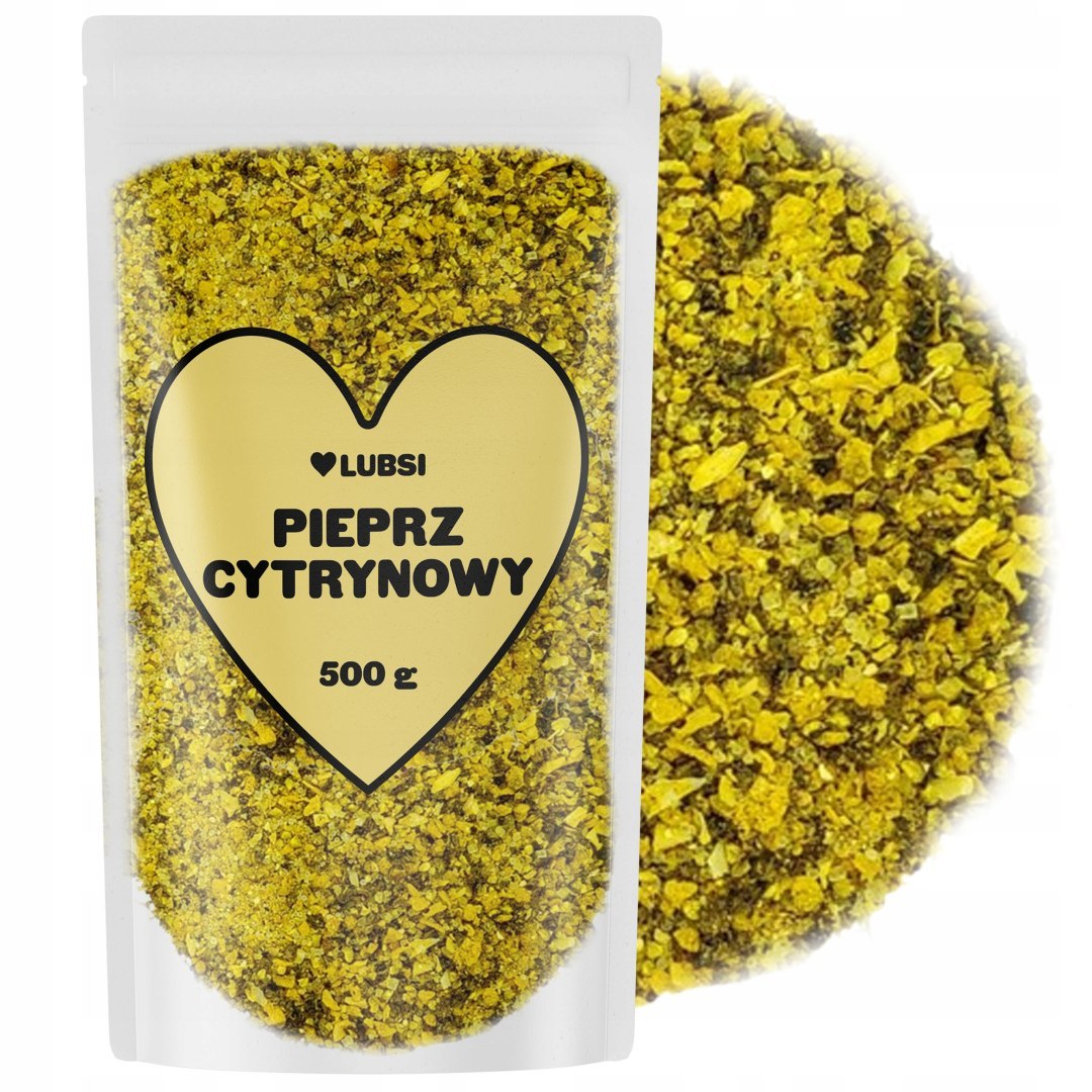Pieprz cytrynowy LUBSI 500 g