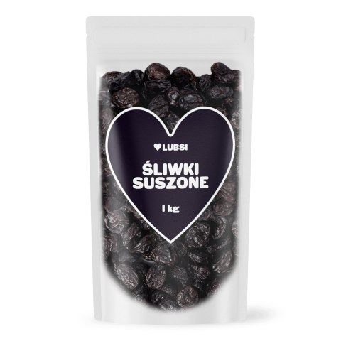 Śliwki suszone 1kg LUBSI bez pestek naturalne wysoka jakość śliwka suszona