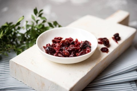 Żurawina suszona 500g LUBSI cięta naturalna słodka wysoka jakość owoce
