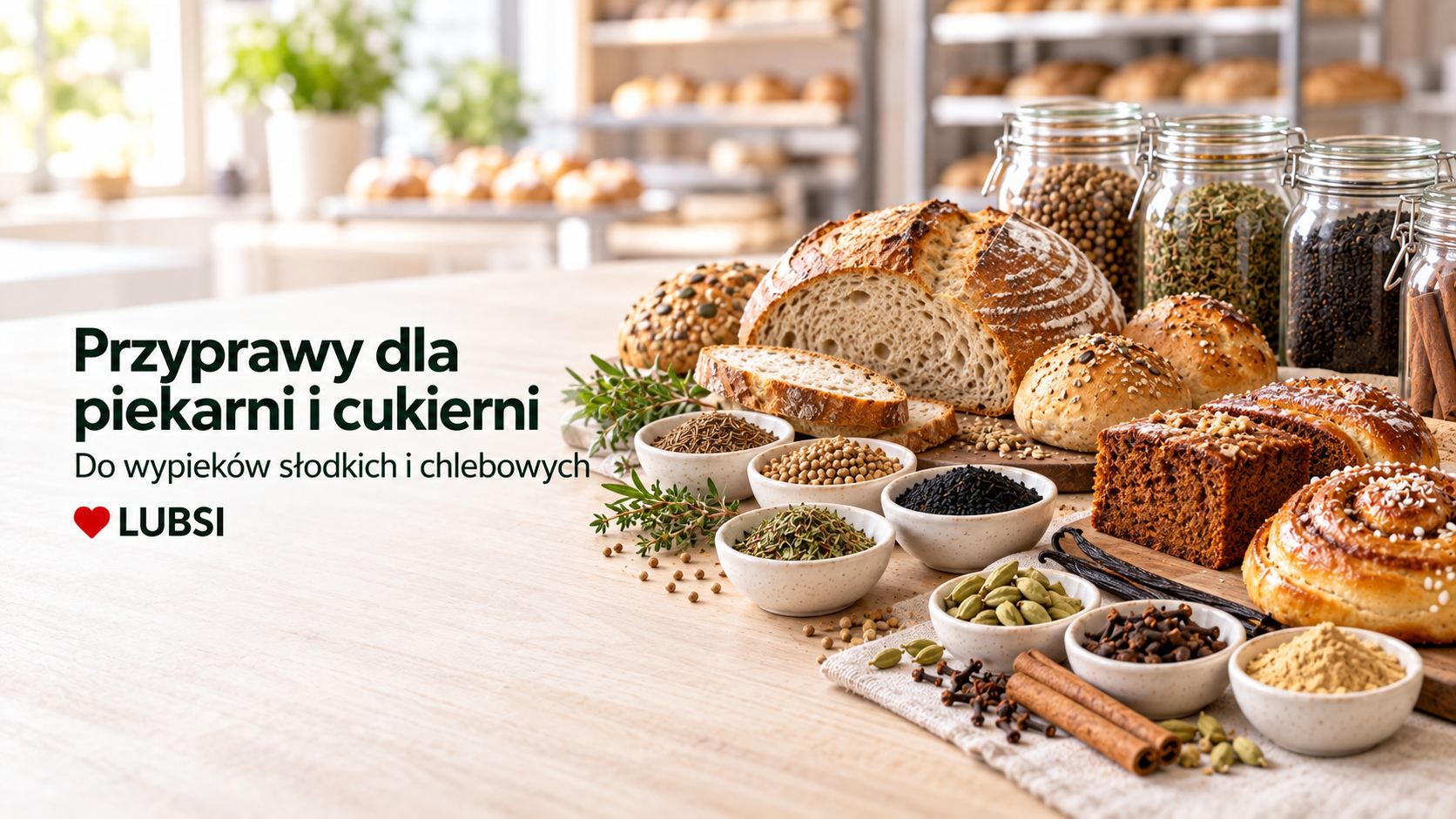 Przyprawy dla piekarni i cukierni - lista. Co wybrać do pieczywa i słodkich wypieków?